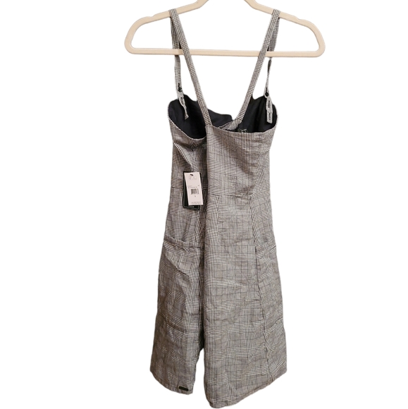 New With Tags, Volcom Black and White Plaid Dress, Size Small - Picture 4 of 7